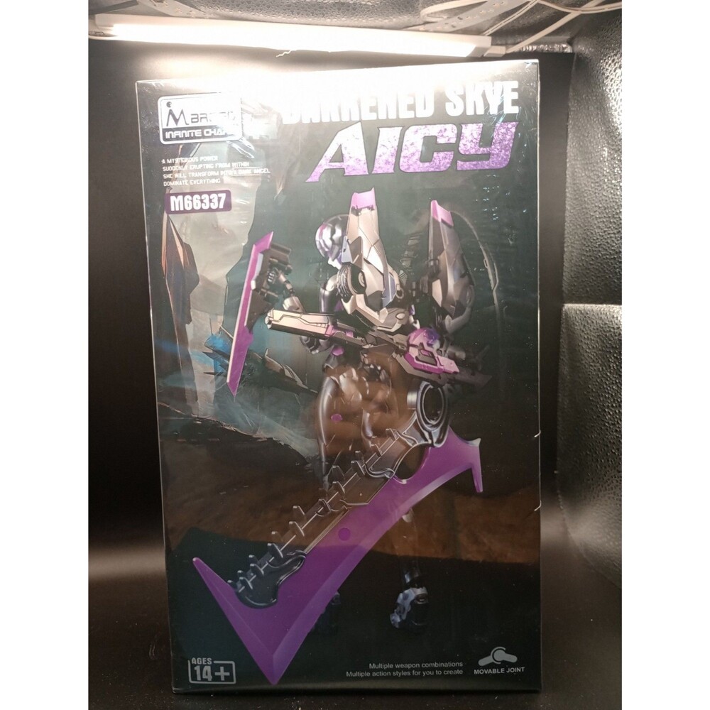 M66337 Darkened Skye Cybernetic Heroine Assembled Mecha Model Figure Gift